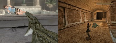 Crocodiles : avant/après Crocodiles : avant/après